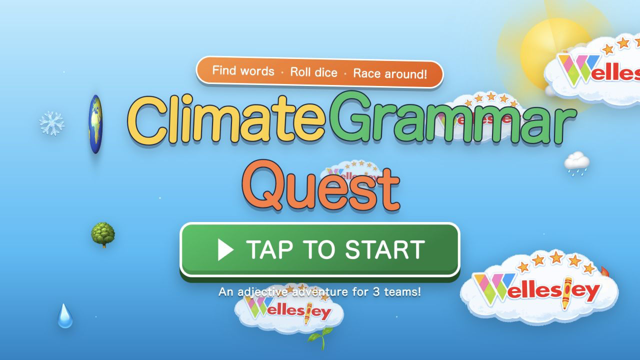 Climate Grammar Quest game preview