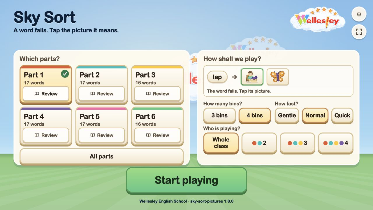 Sky Sort game preview